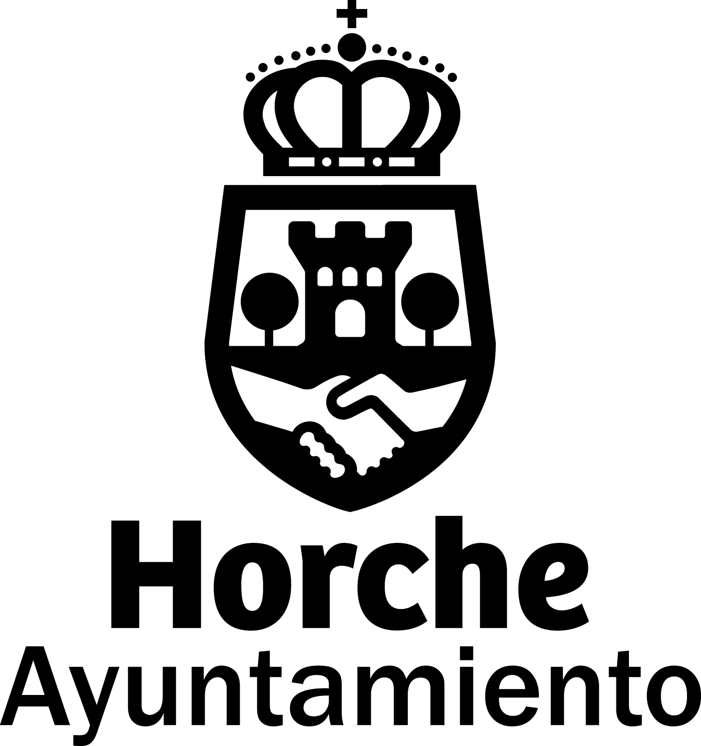 logotipo horche B-N