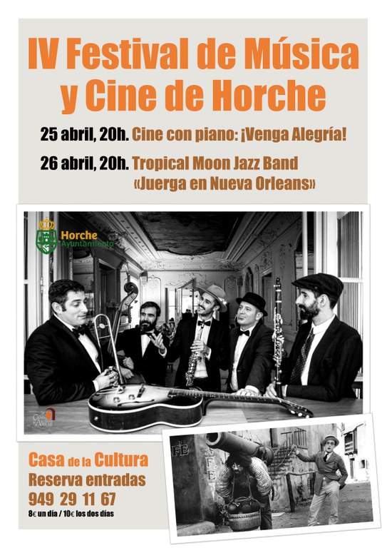 CONCIERTO: TROPICAL MOON JAZZ BAND "JUERGA EN NUEVA ORLEANS"
