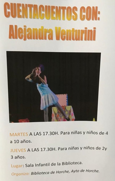 Cuentacuentos con Alejandra Venturini