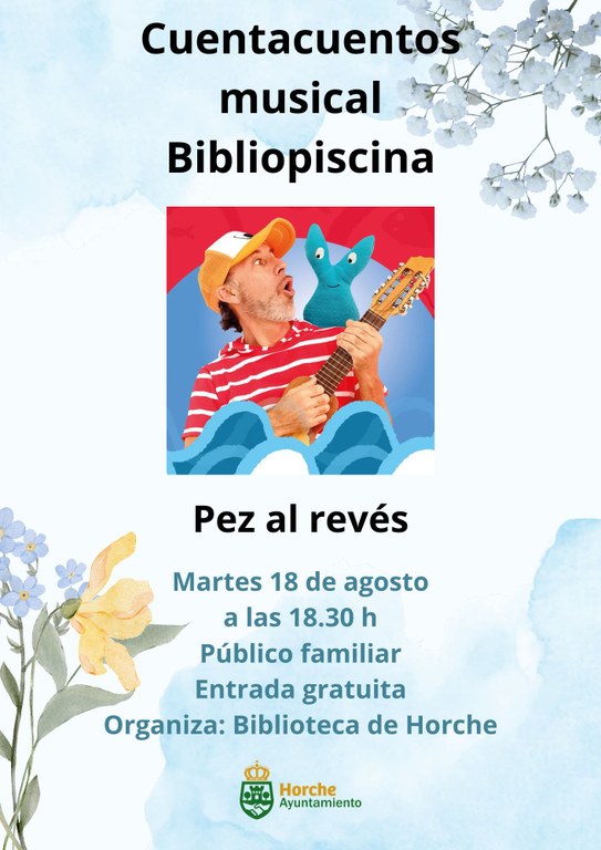 CUENTACUENTOS EN LA BIBLIOPISCINA