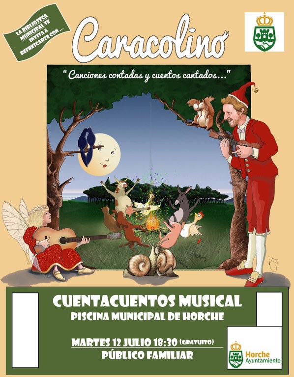 Cuentacuentos Musical 'Caracolino'