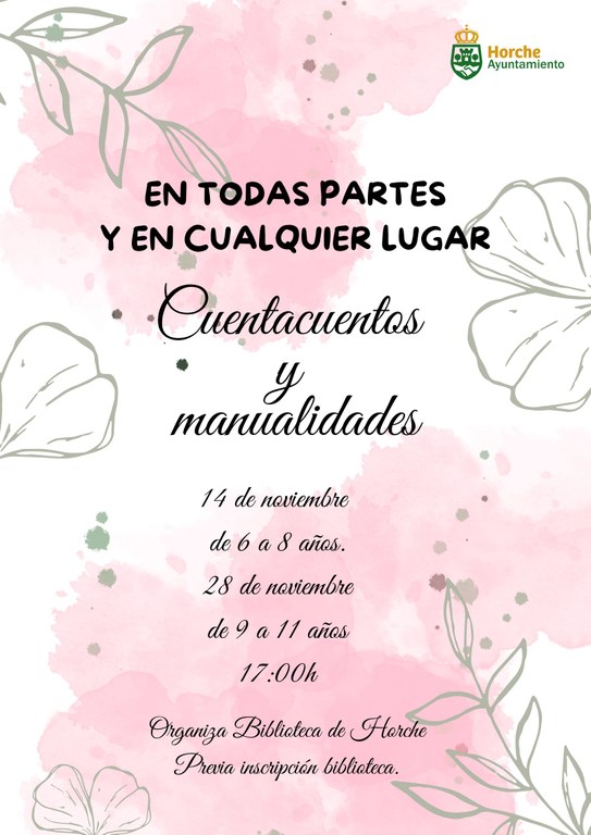 CUENTACUENTOS Y MANUALIDADES