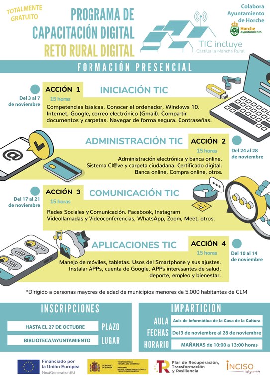 CURSOS DE CAPACITACIÓN DIGITAL GRATUITOS