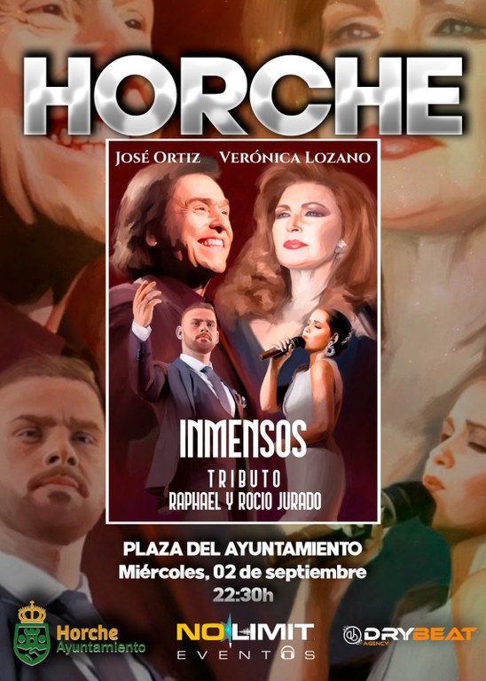 INMENSOS: TRIBUTO A RAPHAEL Y ROCÍO JURADO