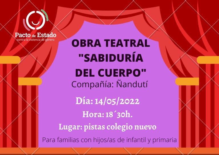 OBRA TEATRAL 'SABIDURÍA DEL CUERPO'