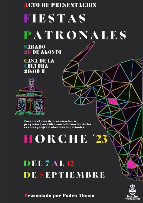 Presentación del Programa de las Fiestas de Horche 2023