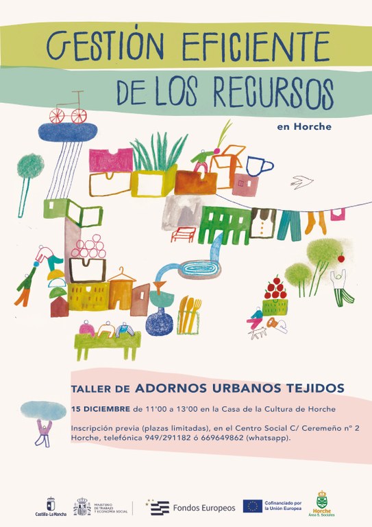 TALLER DE ADORNOS URBANOS TEJIDOS