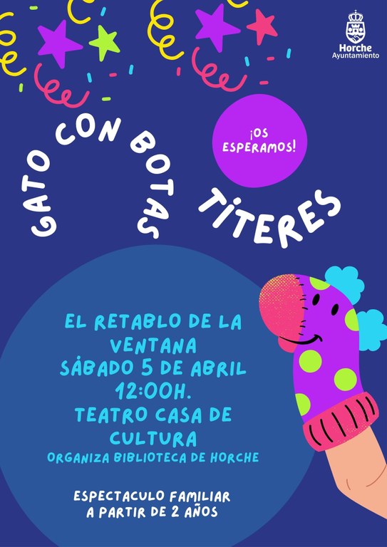 TEATRO DE TÍTERES: 'EL GATO CON BOTAS'
