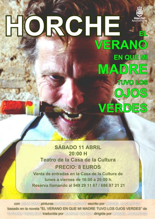 TEATRO: "EL VERANO EN QUE MI MADRE TUVO LOS OJOS VERDES"