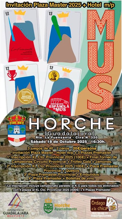 TORNEO PROVINCIAL DE MUS 'ÓRDAGO A LA CHICA'