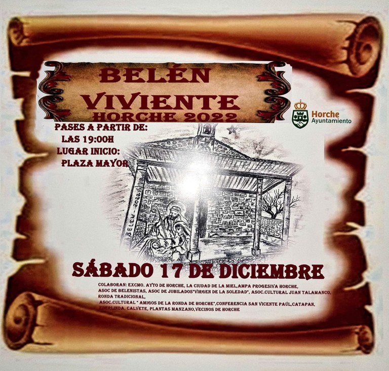 TRADICIONAL BELÉN VIVIENTE DE HORCHE