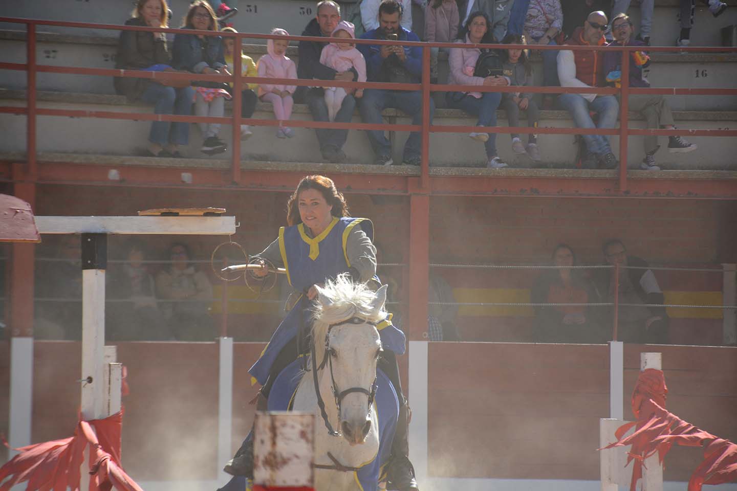 Ambiente entrañable en el Mercado Medieval de Horche