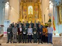 Horche acoge una misa en honor a la Virgen del Pilar en el Día de la Hispanidad