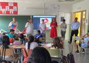 Los escolares del CEIP 'San Roque' aprenden reanimación cardiopulmonar gracias a la Junta de Castilla-La Mancha
