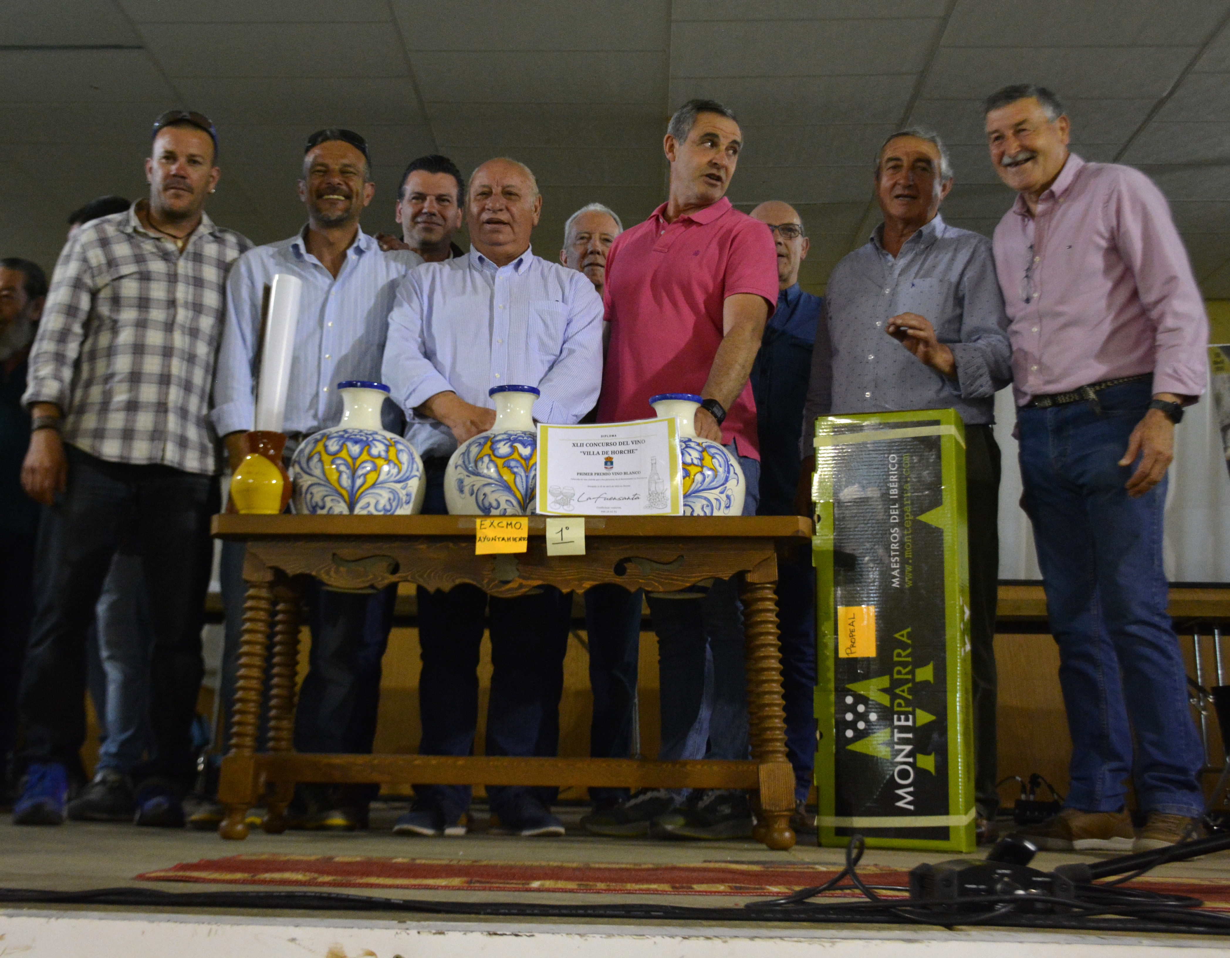 Un vino blanco de Bodega Miguel Droguero se lleva el primer premio del XLII Concurso del Vino de Horche