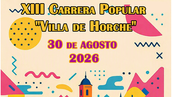 Ya puedes inscribirte a la XIII Carrera Popular Villa de Horche