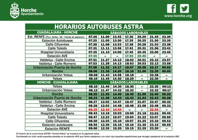SÁBADOS LABORABLES